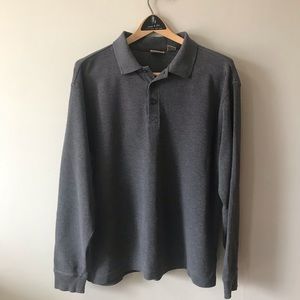 L.L. Bean long sleeved polo
